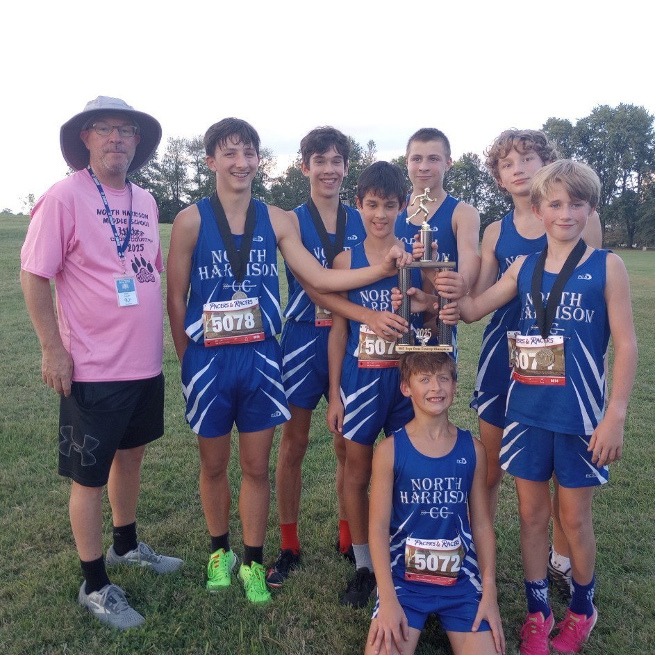 NHMS Cross County MSC Champions 2025