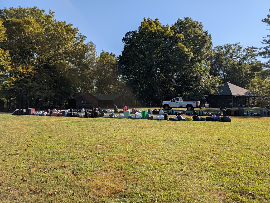 Day 1 - Unloading Camper's Gear - Sept. 30, 2025