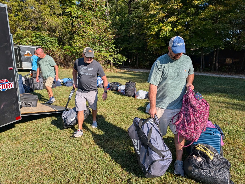 Day 1 - Unloading Camper's Gear - Sept. 30, 2025