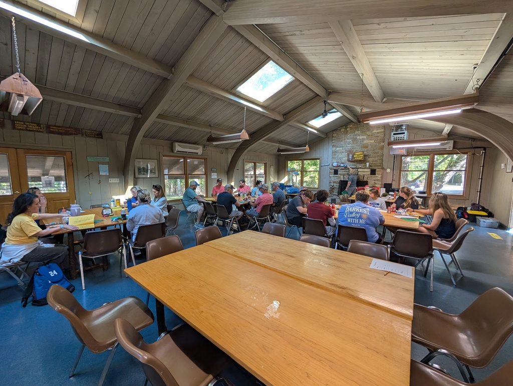 Day 1 - Camper and Staff Lunch and Rules Meeting - Sept. 30, 2025