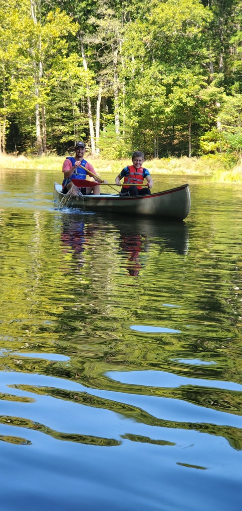 Day 1 - Canoeing on Lilly Lake - Sept. 30, 2025