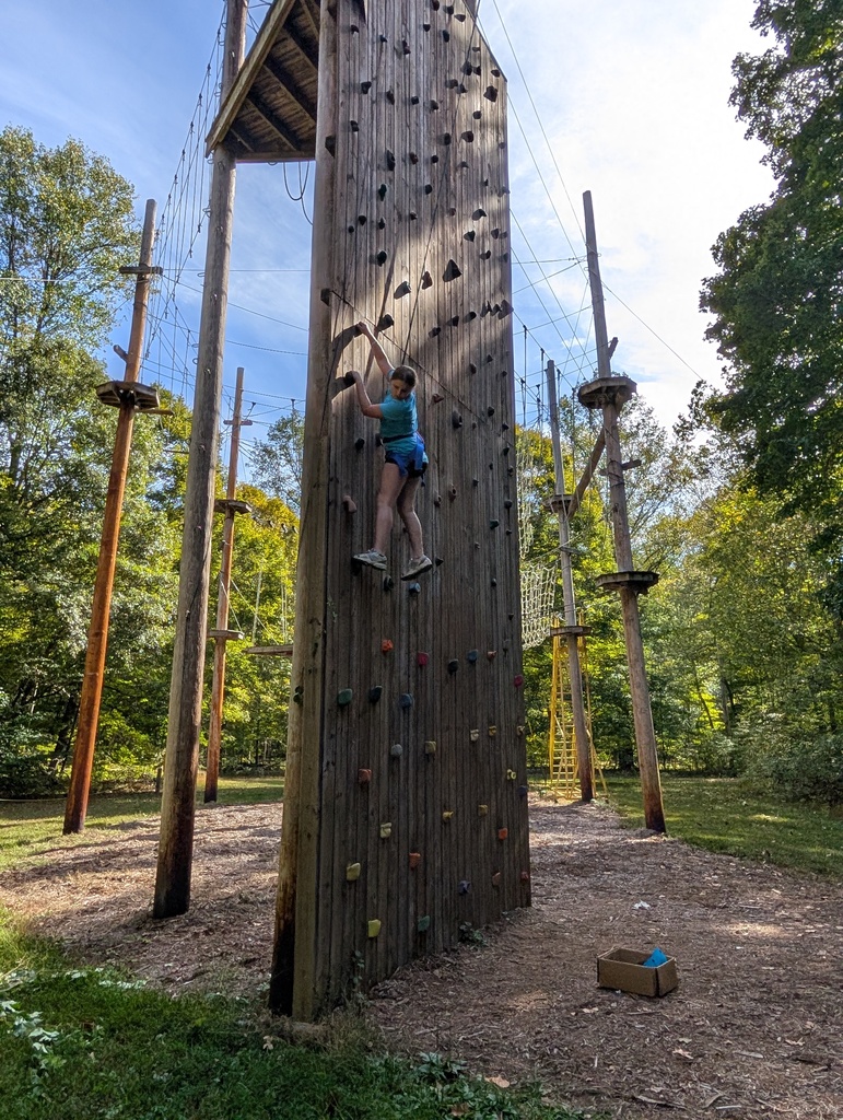 Day 2 - The Climbing Wall - October 1, 2025