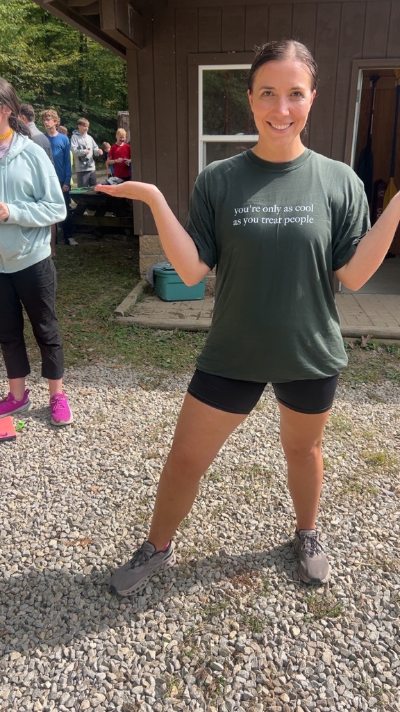 Day 2 - Canoeing at Lilly Lake - Mrs. Thompson after turning her canoe over 😂- October 1, 2025
