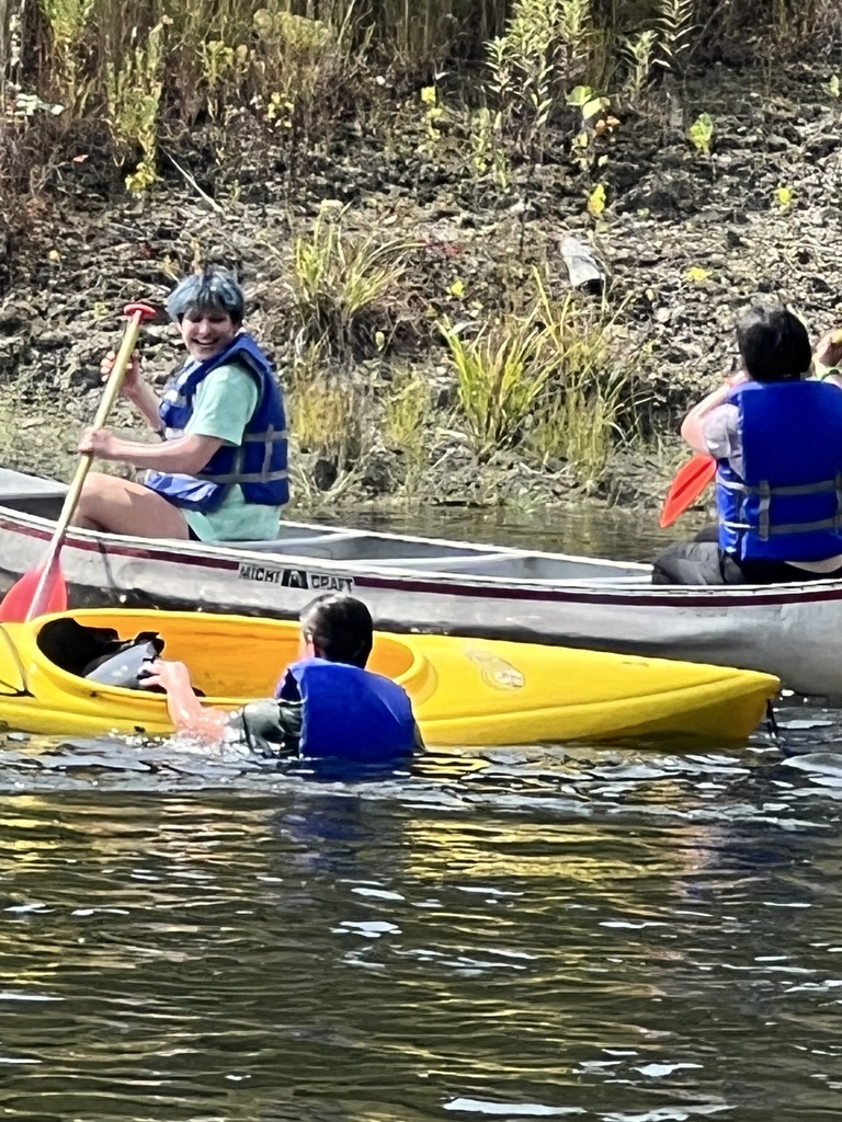 Day 2 - Canoeing at Lilly Lake - Mrs. Thompson tipped her canoe over 😂- October 1, 2025