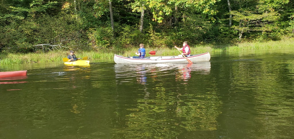 Day 2 - Canoeing at Lilly Lake - October 1, 2025