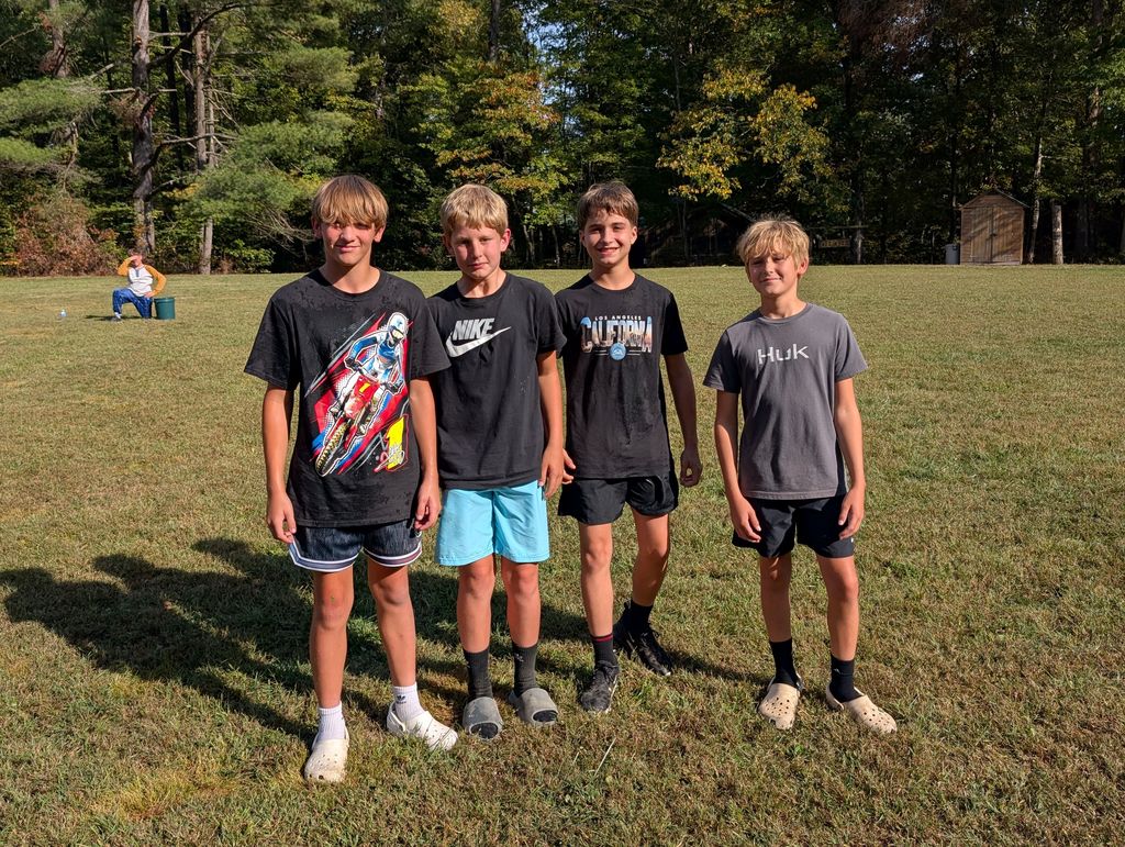 Day 2 - Balloon Toss (Boys) - TIE for Winners - October 1, 2025
