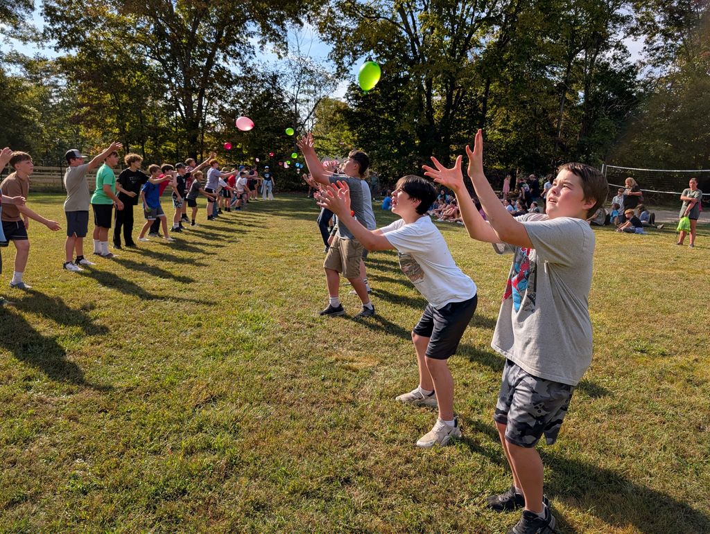 Day 2 - Balloon Toss (Boys) - October 1, 2025