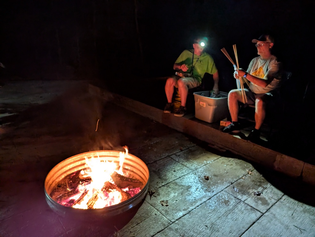 Day 2 - Campfire - S'mores, Chocolate Chip Cookies and a Fall Snack Bag - October 1, 2025