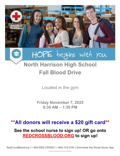 NHHS Fall Blood Drive - 2025