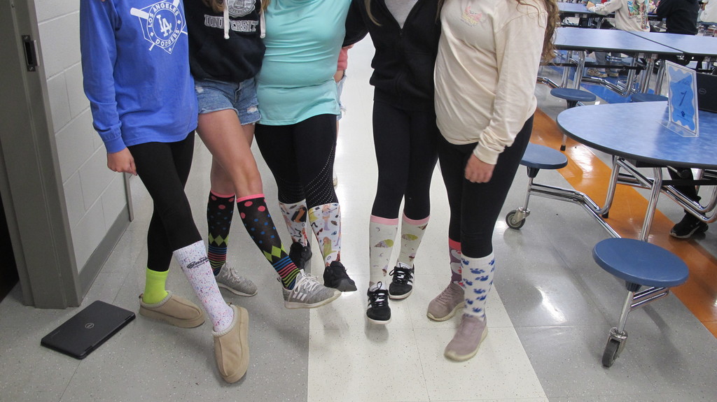 NHMS Red Ribbon Week - Crazy Sock Day 2025
