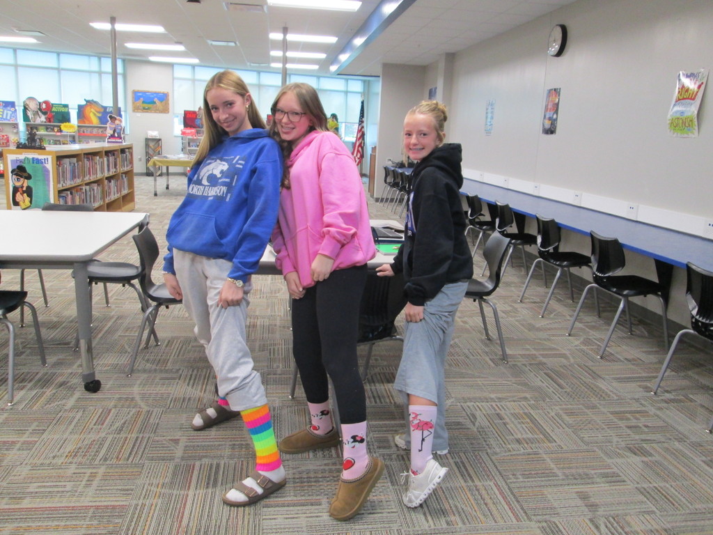 NHMS Red Ribbon Week - Crazy Sock Day 2025