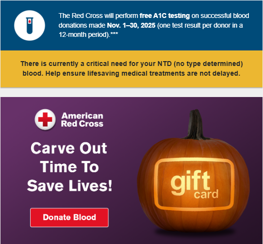 NHHS Blood Drive 2025