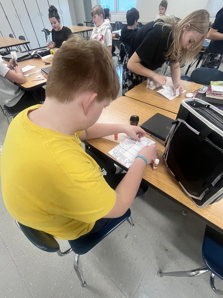 NHMS AG Students Learning About Soil