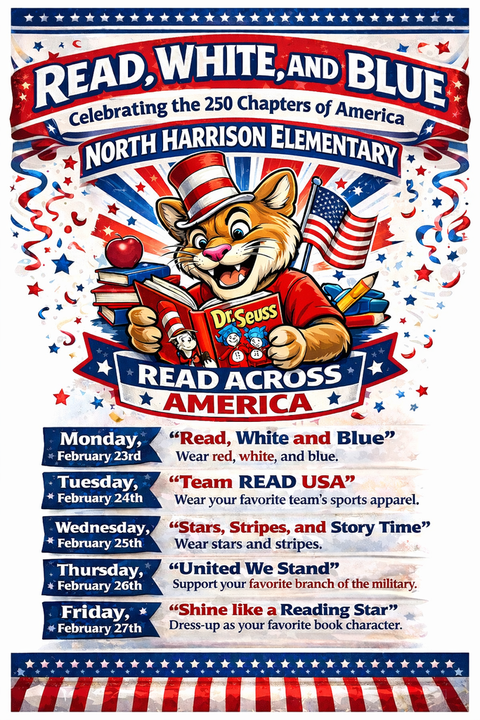 Read Across America Spirit Week at NHES