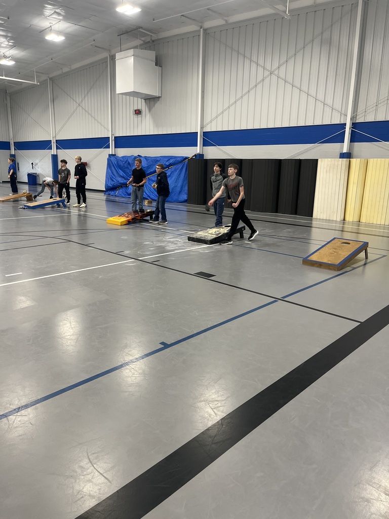 NHMS 8th Grade PE - Cornhole Day
