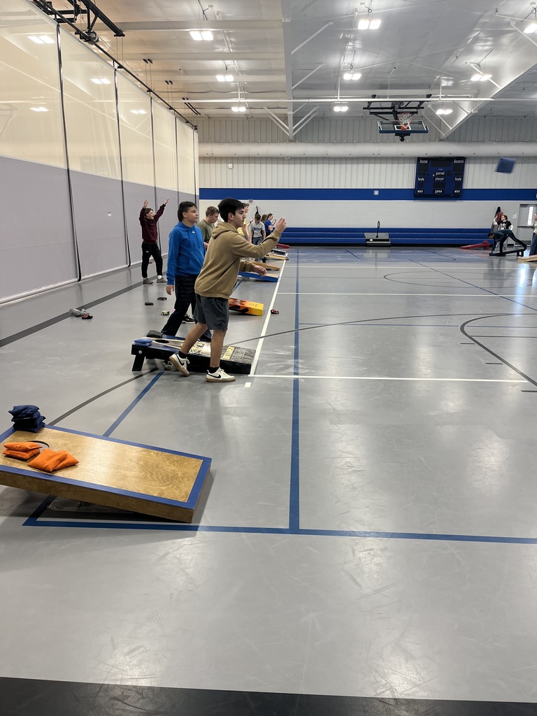 NHMS 8th Grade PE - Cornhole Day