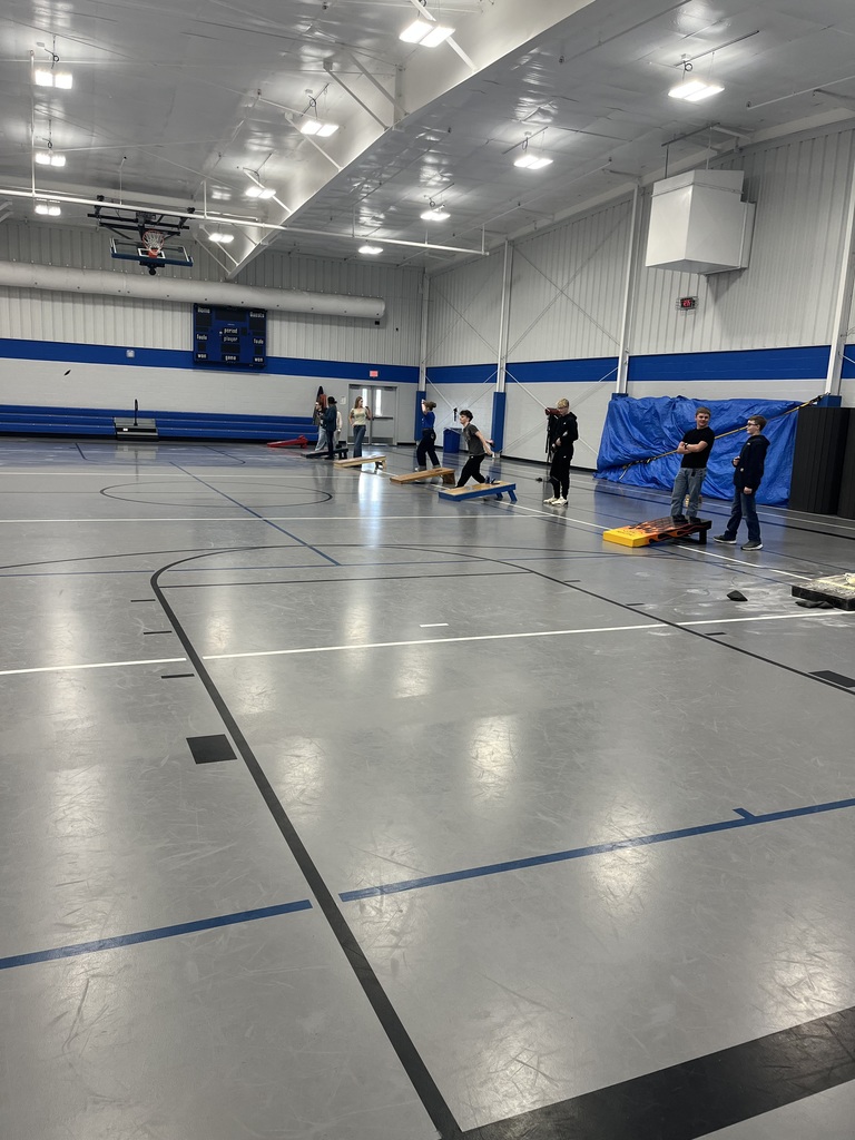 NHMS 8th Grade PE - Cornhole Day