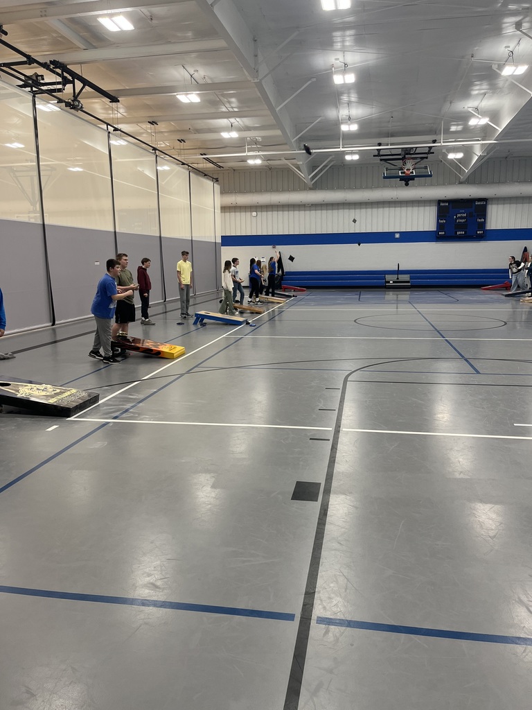NHMS 8th Grade PE - Cornhole Day
