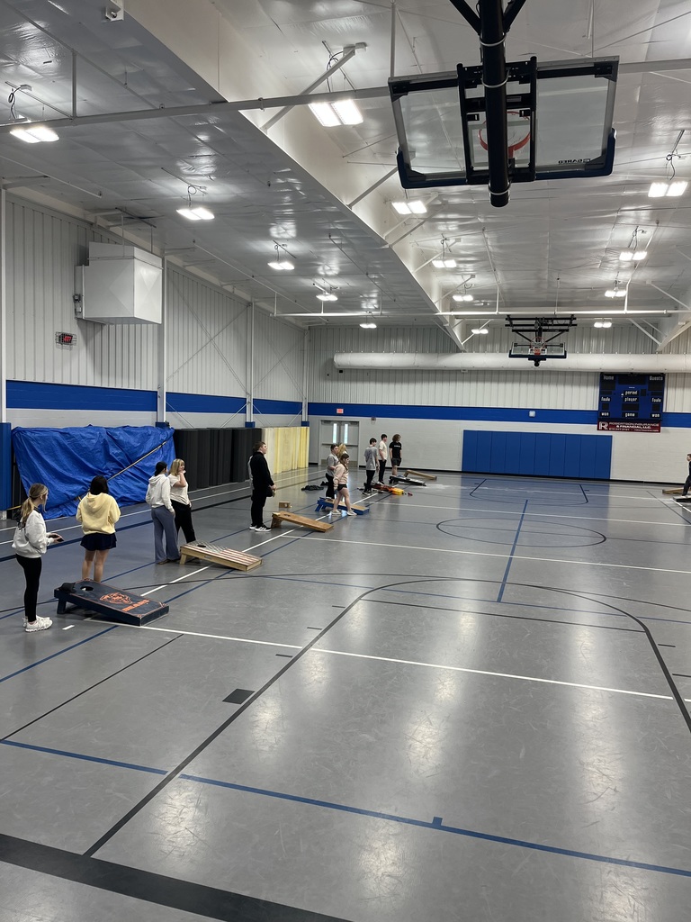 NHMS 8th Grade PE - Cornhole Day