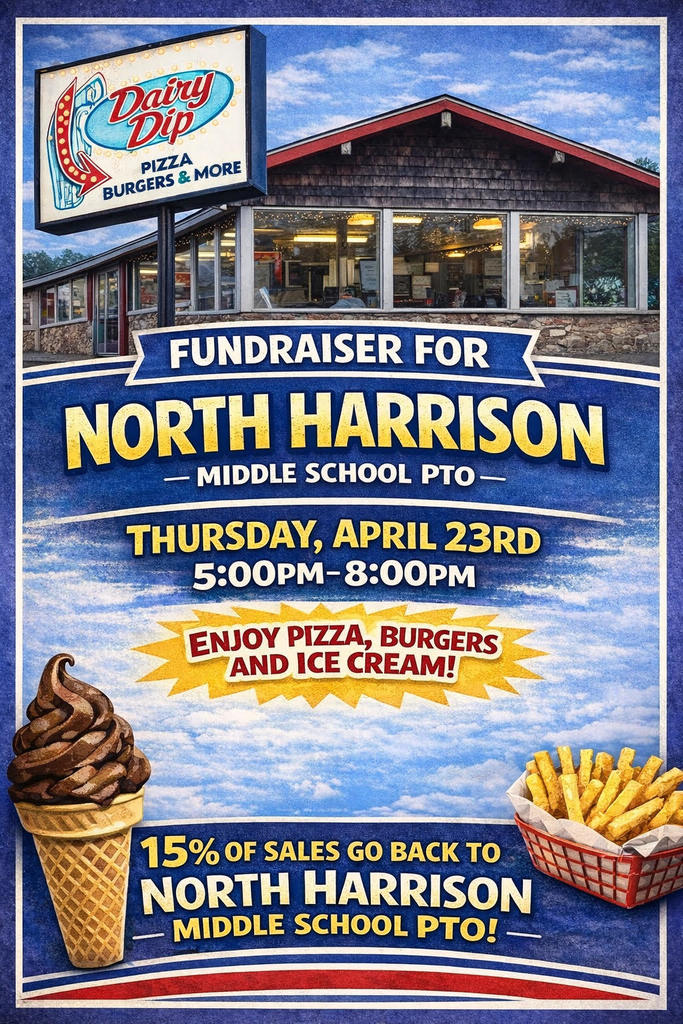NHMS PTO Fundraiser at Dairy Dip - April 23, 2026