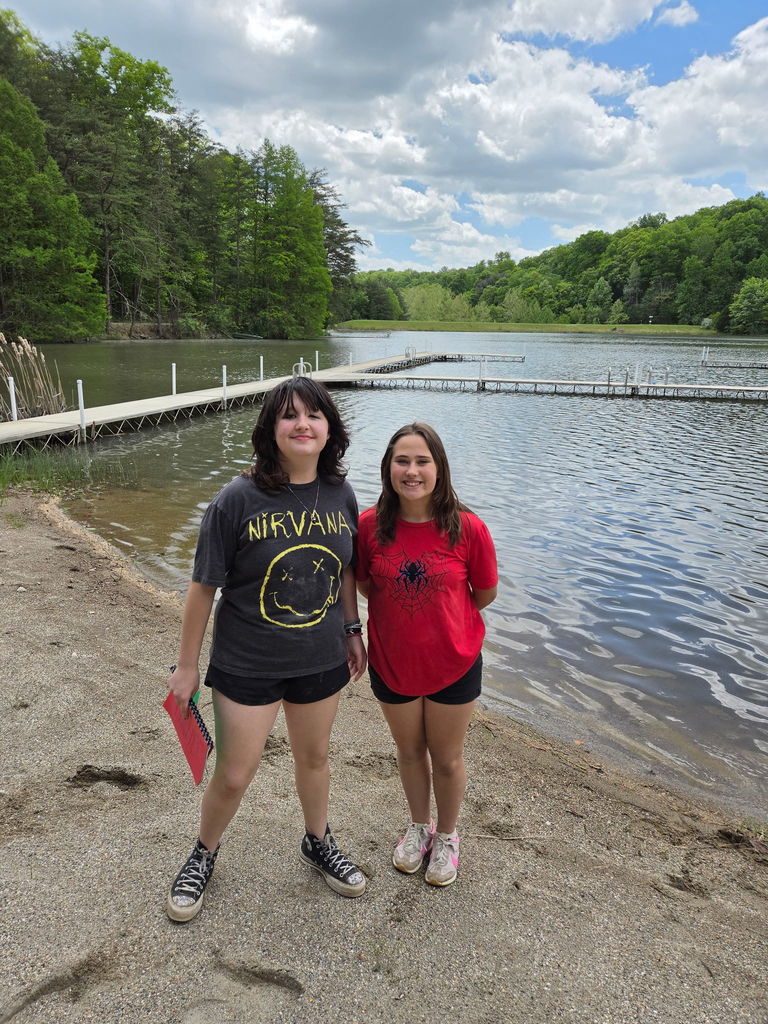 NHMS 6th Grade Campers Fishing on Lake Lilly- Happy Hollow - May 2026