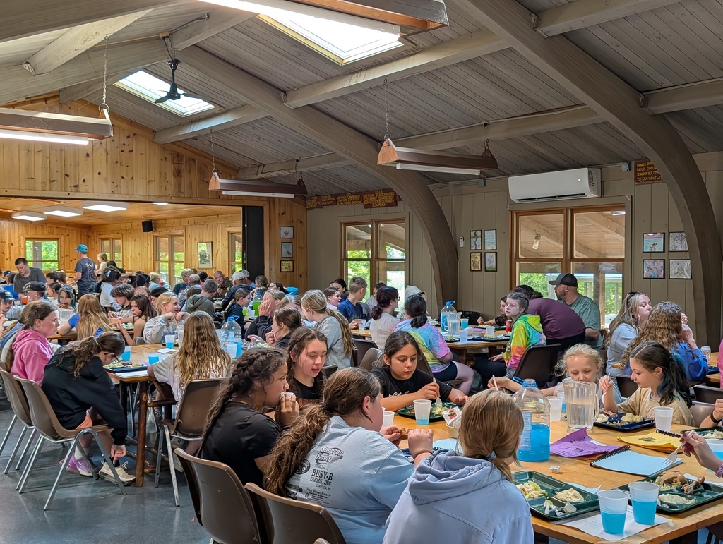 NHMS 6th Grade Camp - Supper: Fried Chicken, Mashed Potatoes, Green Beans, Salad and Hot Rolls- Happy Hollow - May 2026