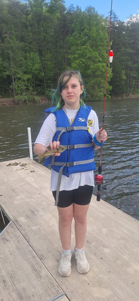 NHMS 6th Grade Campers Fishing on Lake Lilly- Happy Hollow - May 2026
