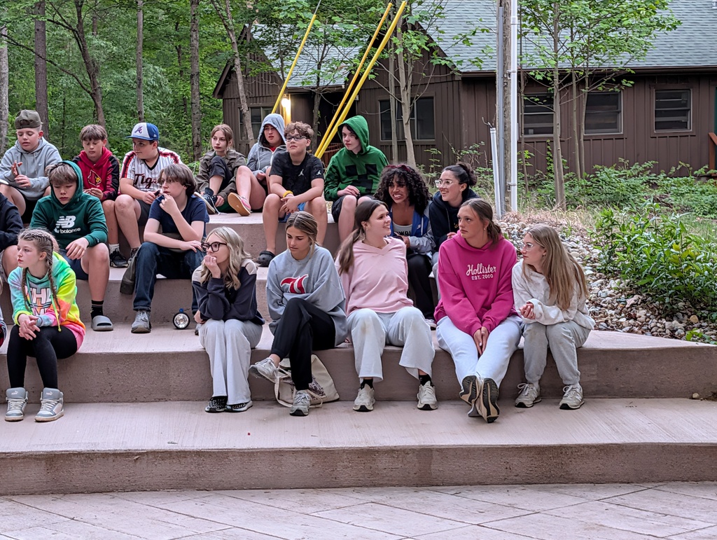 NHHS Senior Camp Staff - None of these young ladies got to attend camp durong their 6th grade year due to COVID. We are so happy they get to experience it this time!