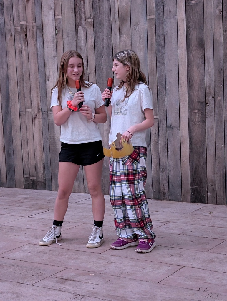 NHMS 2026 Camp Idol - Kadence and Adalynn - singing and dancing to Let It Go
