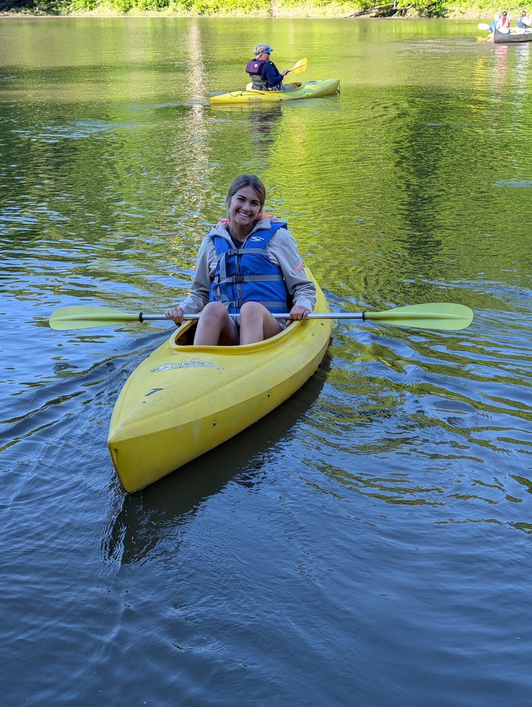 NHMS 6th Grade Campers Canoeing on Lake Lilly- Happy Hollow - May 2026 - Our NHHS Staff