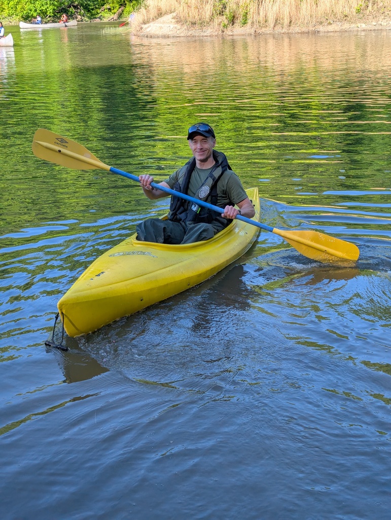 NHMS 6th Grade Campers Canoeing on Lake Lilly- Happy Hollow - May 2026 - DNR Officer Schreck