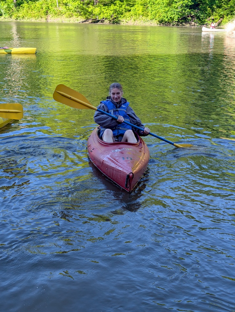 NHMS 6th Grade Campers Canoeing on Lake Lilly- Happy Hollow - May 2026 - Our NHHS Staff