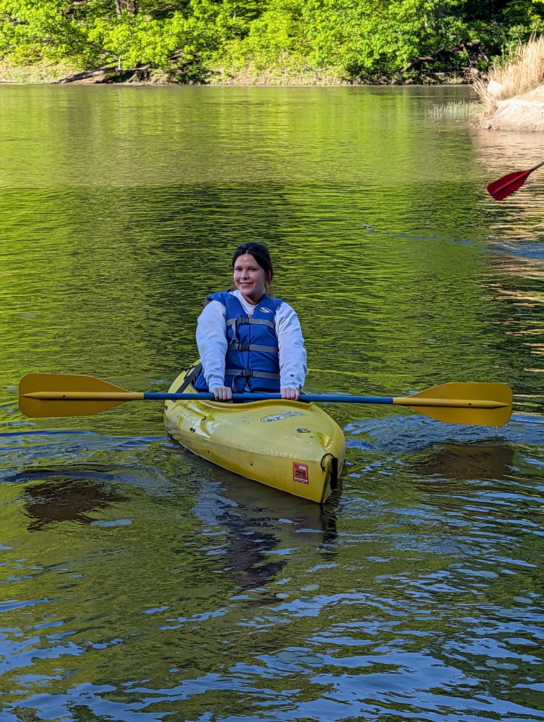 NHMS 6th Grade Campers Canoeing on Lake Lilly- Happy Hollow - May 2026 - Our NHHS Staff