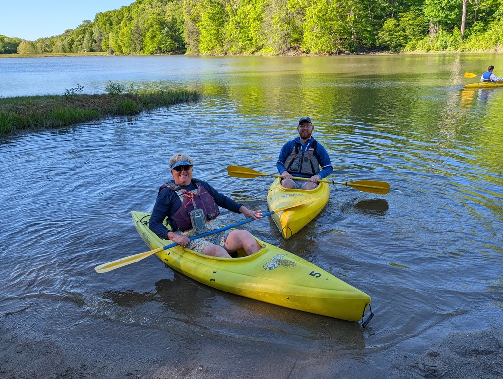 NHMS 6th Grade Campers Canoeing on Lake Lilly- Happy Hollow - May 2026 - Mrs. Renneker and Mr. Wetzel