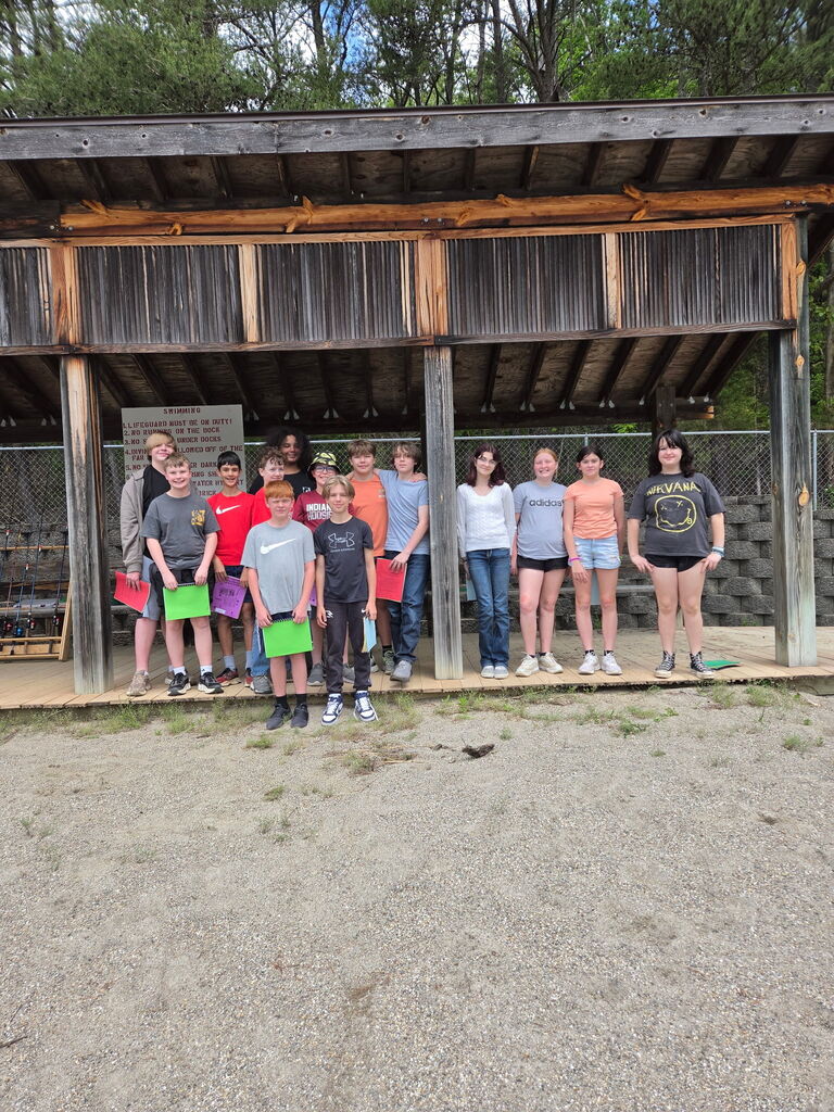 NHMS 6th Grade Campers - Project Group 4 - Happy Hollow - May 2026
