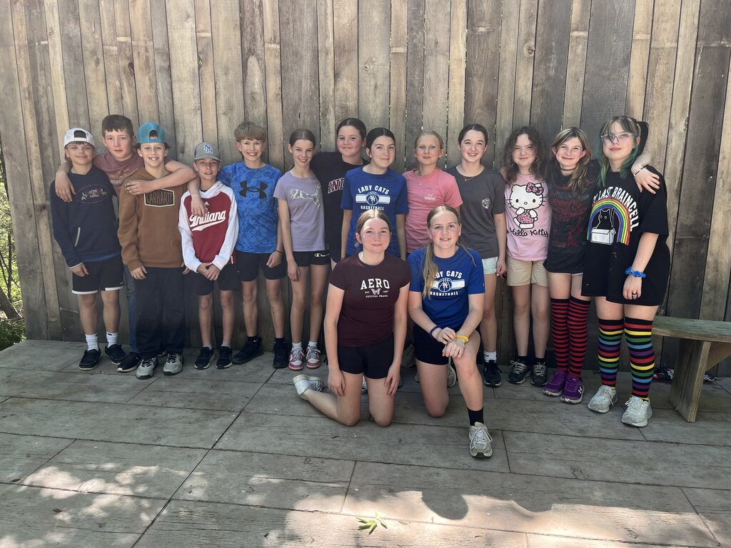 NHMS 6th Grade Campers - Project Group 10 - Happy Hollow - May 2026