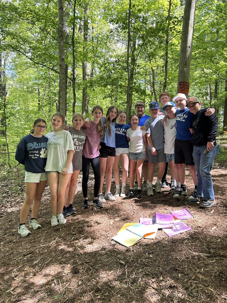 NHMS 6th Grade Campers - Project Group 9 - Happy Hollow - May 2026