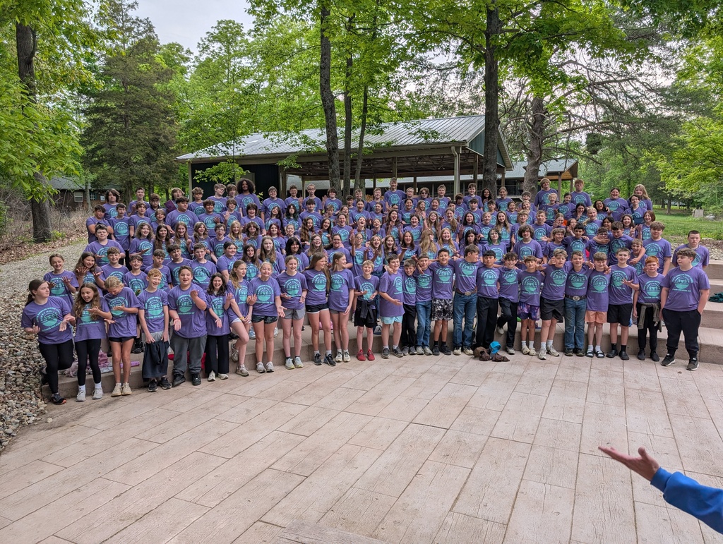 NHMS 6th Grade Camp - Group Photos- Happy Hollow - May 2026