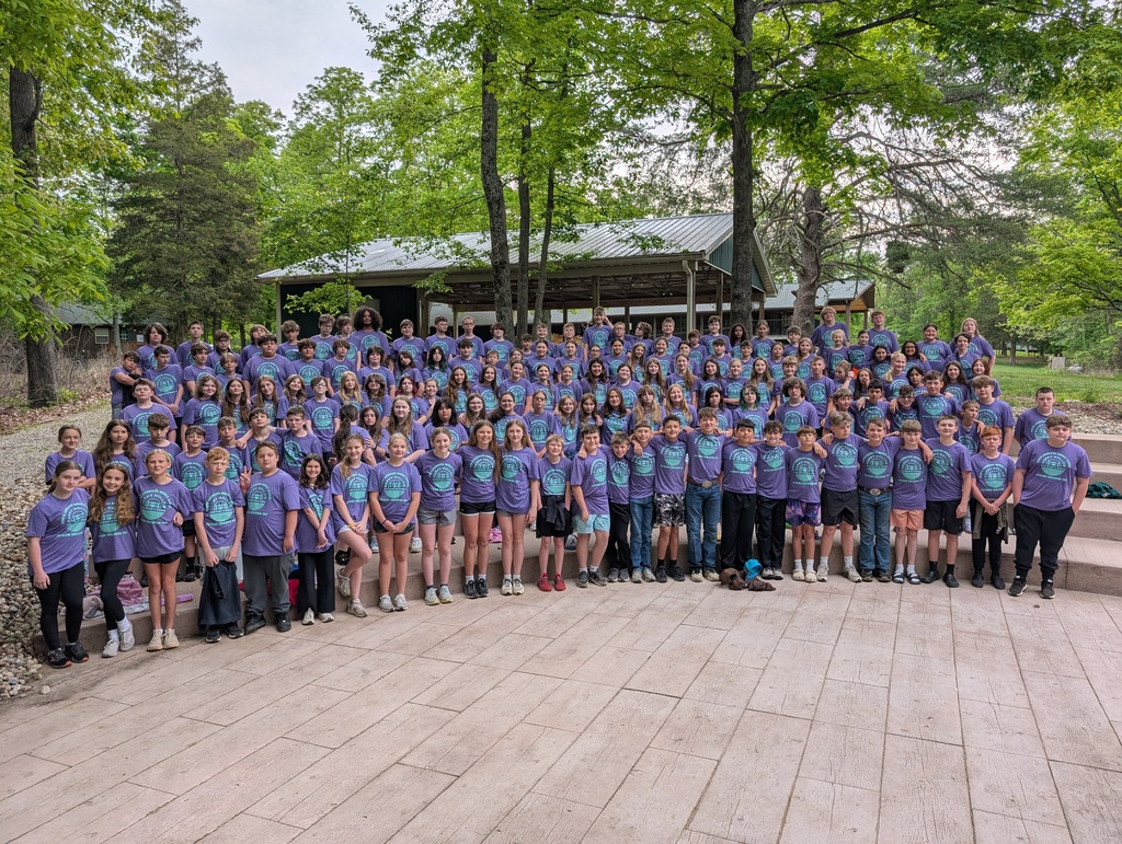 NHMS 6th Grade Camp - Group Photos- Happy Hollow - May 2026