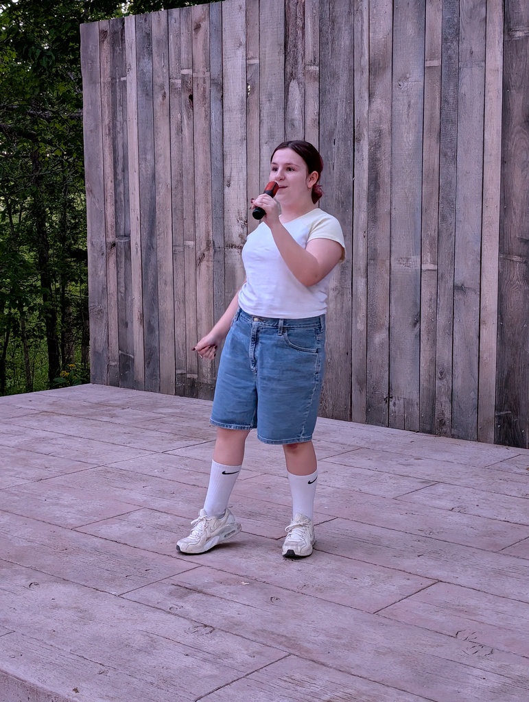 2026 6th Grade Camp Idol Top Entertainer - Violet - Happy Hollow Children's Camp