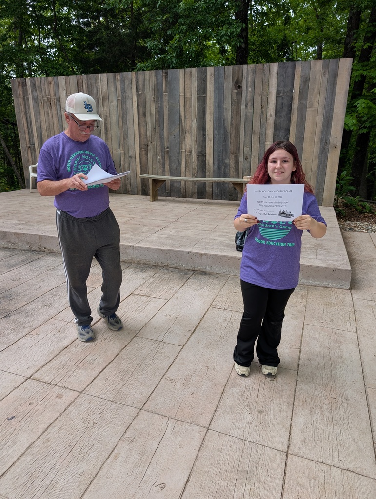 2026 6th Grade Camp Idol Top Entertainer - Violet - Happy Hollow Children's Camp