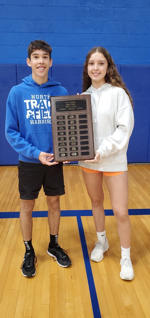 NHMS Triple A Award Winners- Scarlett and Remie - May 2026