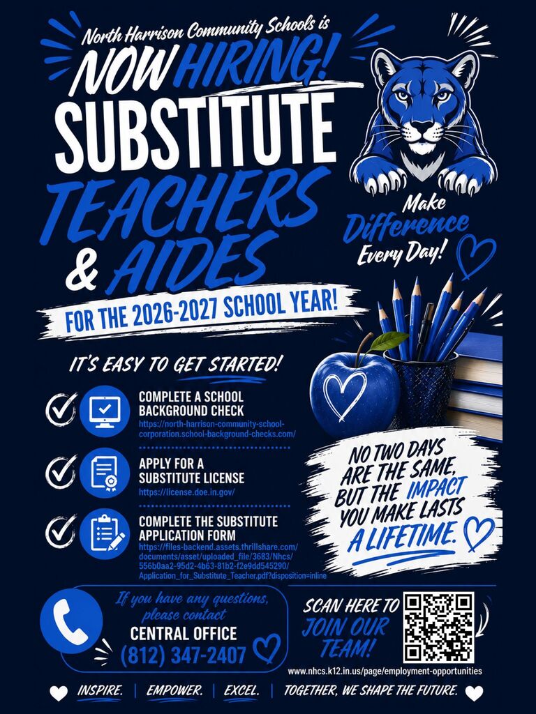 Now Hiring Substitute Teachers - 2026