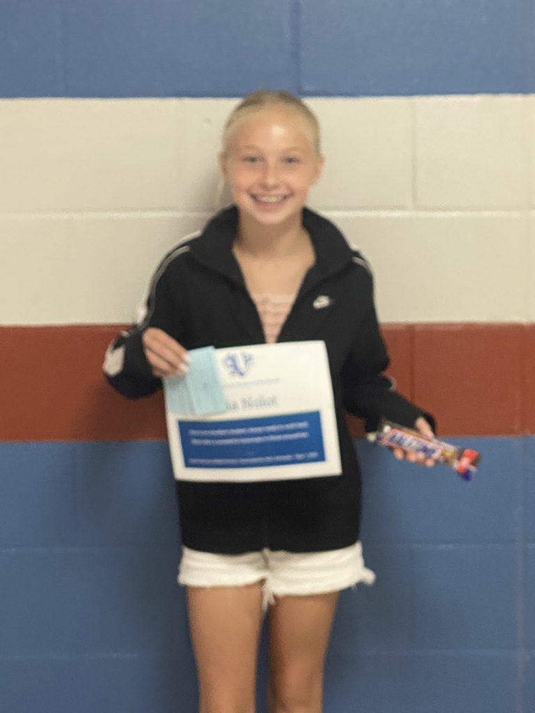 6th Grade August Student of the Month Nominees - 2026