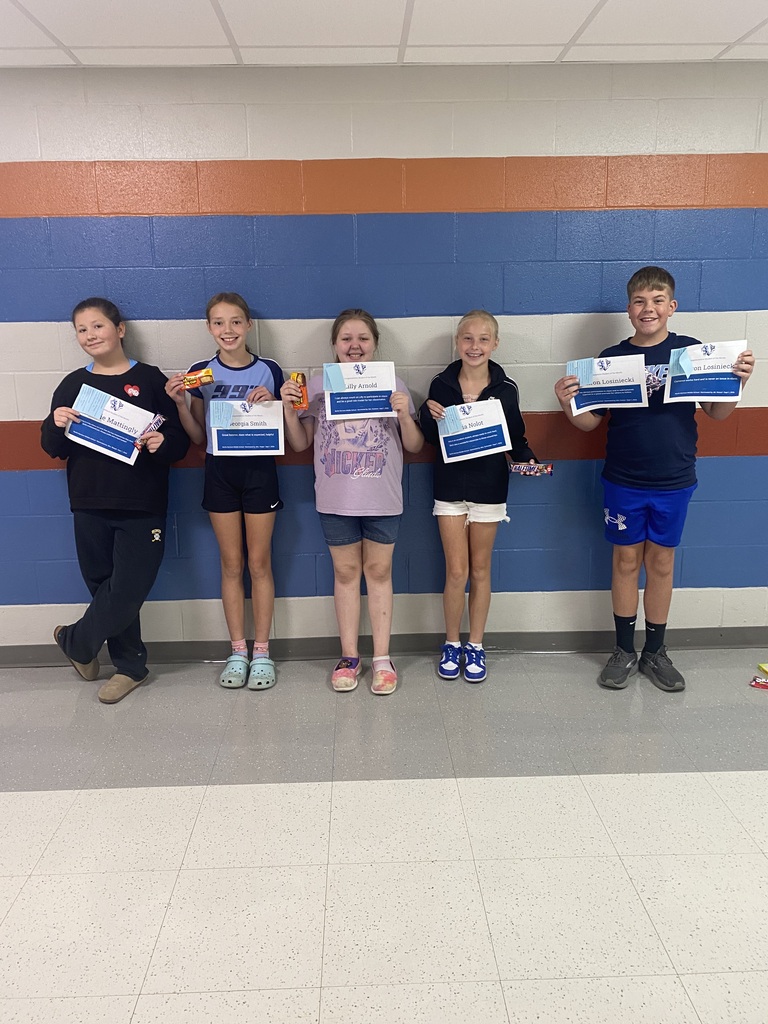 6th Grade August Student of the Month Nominees - 2026