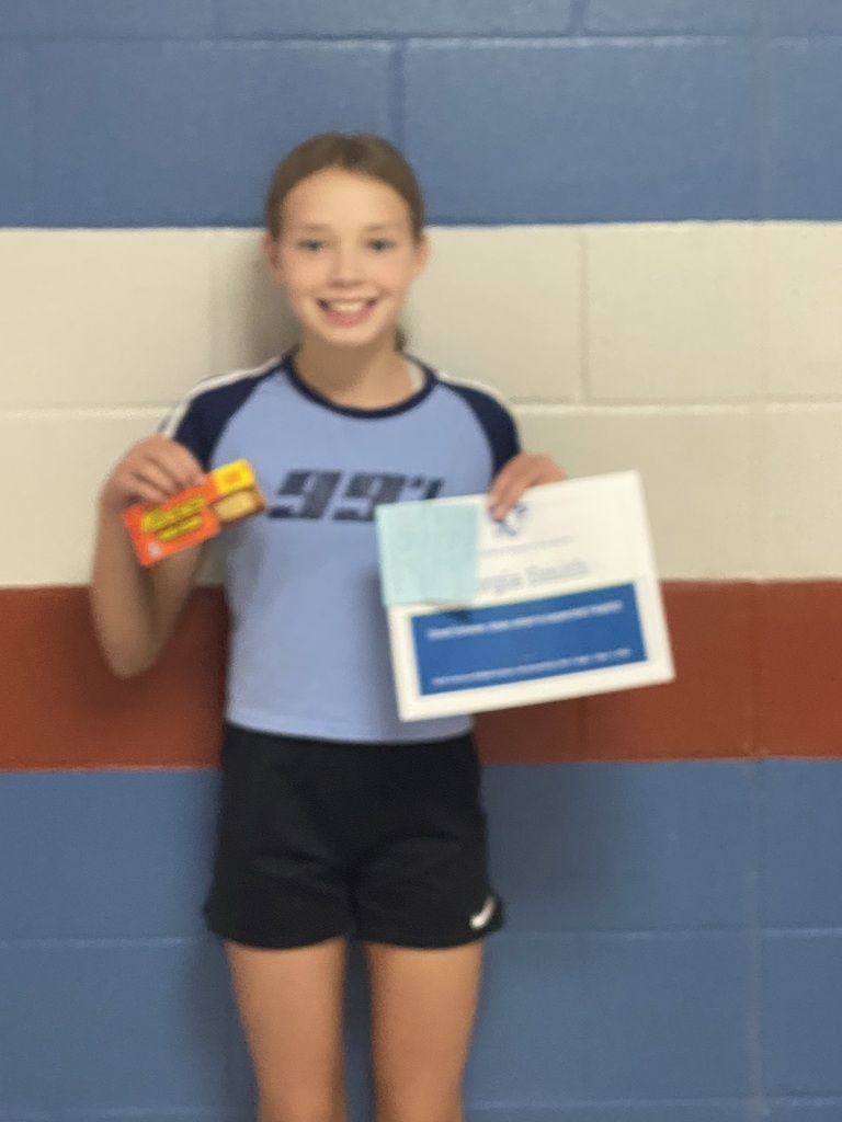 6th Grade August Student of the Month Nominees - 2026