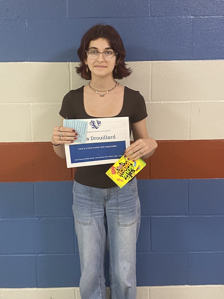 7th Grade August Student of the Month Nominees - 2026