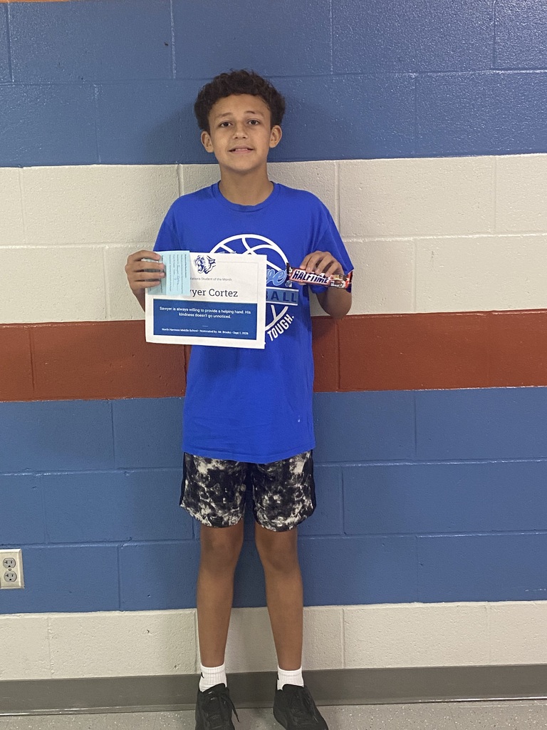 7th Grade August Student of the Month Nominees - 2026