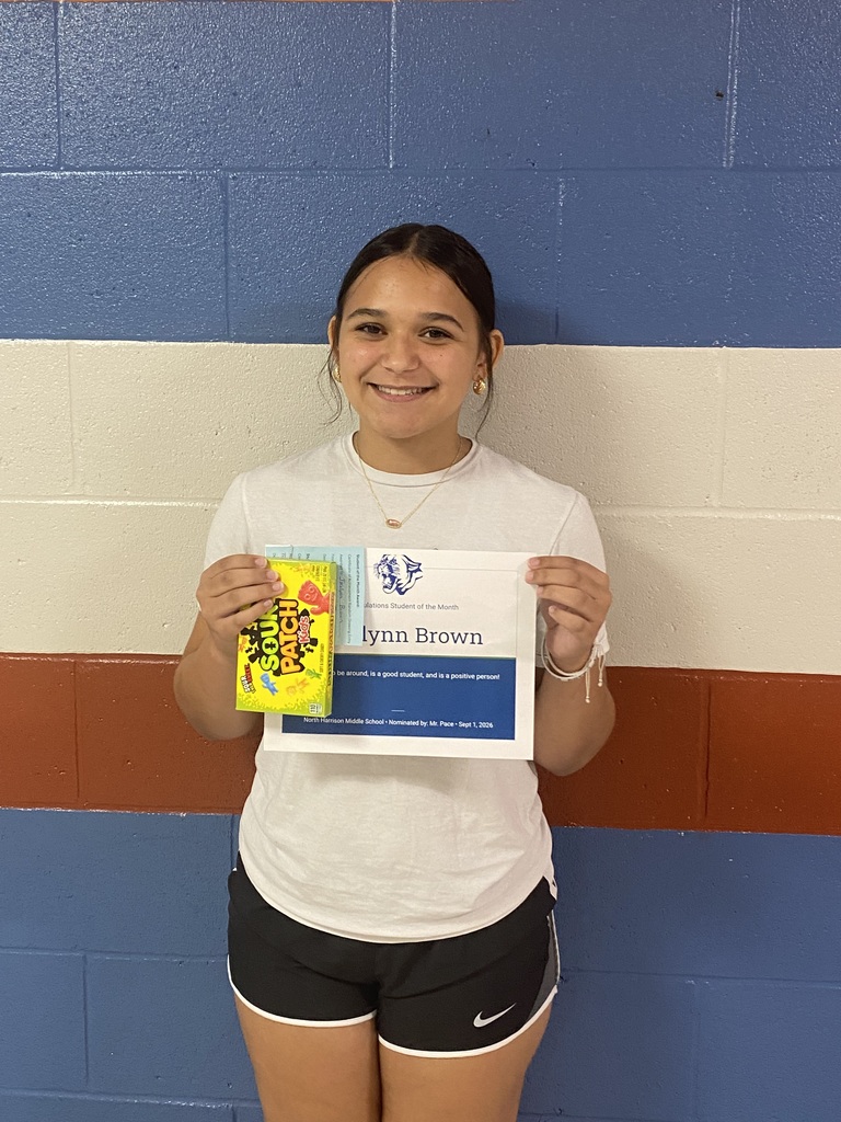 8th Grade August Student of the Month Nominees - 2026