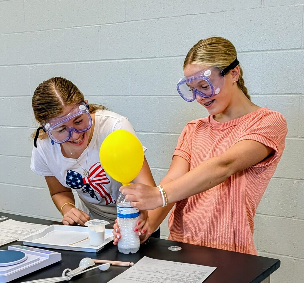 Mrs. Wade's 8th Grade Science Classes - Law of Conservation and Chemical Reactions -Sept. 2026